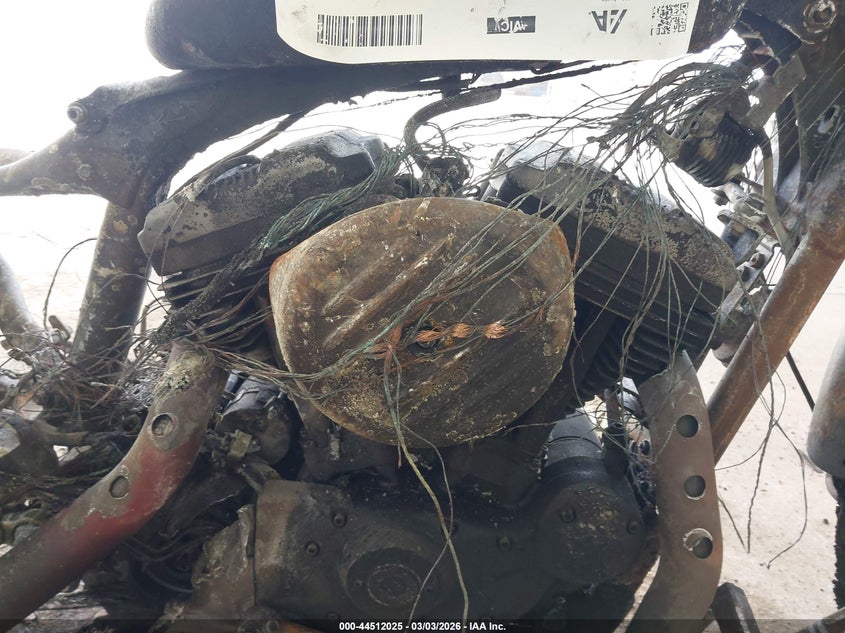 2022 Harley-Davidson Xl883 N VIN: 1HD4LE211NB414524 Lot: 44512025