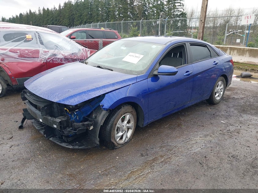 VIN KMHLL4AG0MU138056 2021 HYUNDAI ELANTRA SE