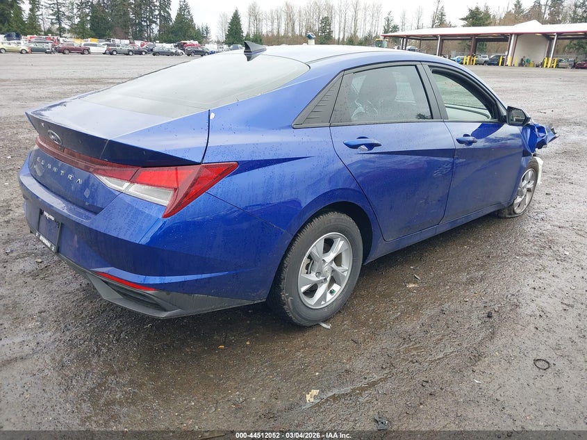 VIN KMHLL4AG0MU138056 2021 HYUNDAI ELANTRA SE