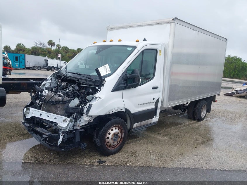 Vin: 1fdbf6z80mka43052, lot: 45008907, ford transit-350 cab 20212