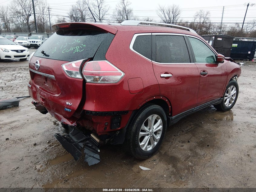 2014 Nissan Rogue S/Sl/Sv