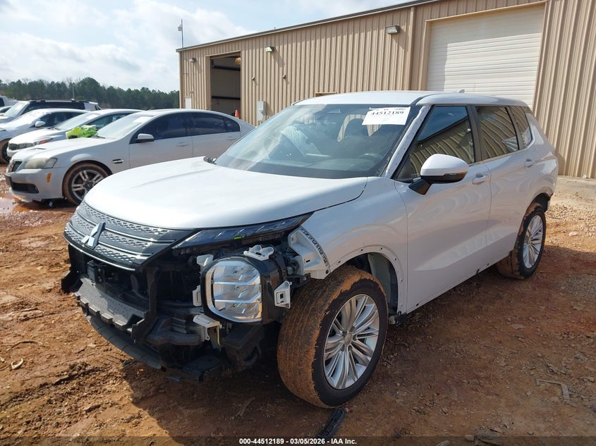 Vin: ja4j4ta89nz039214, lot: 45008950, mitsubishi outlander es 2.5 s-awc 20222