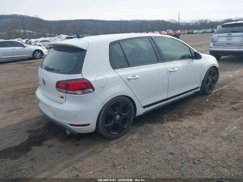 2011 Volkswagen Gti 4-Door