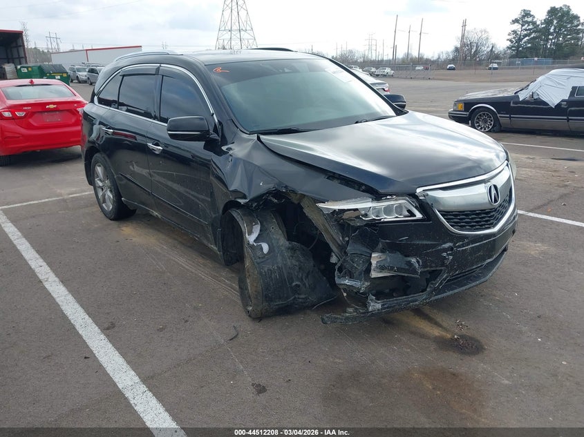 2016 Acura Mdx Advance Entertainment Packages/Advance Package