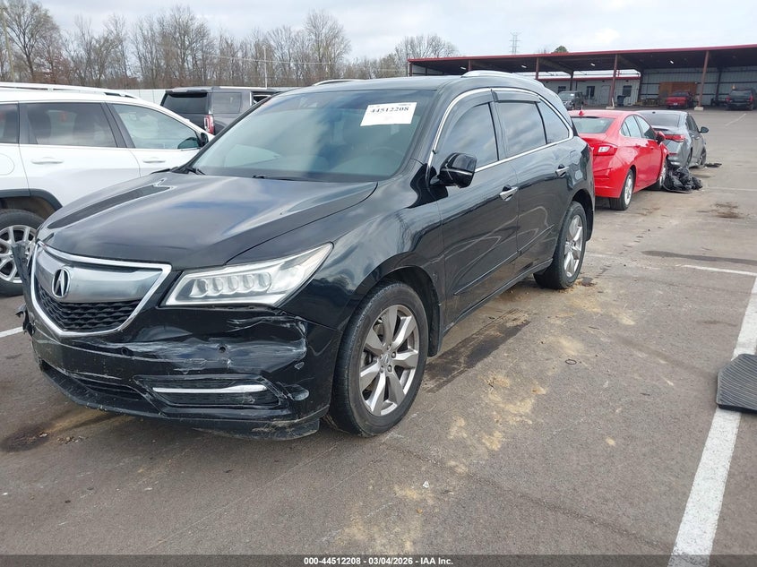 2016 Acura Mdx Advance Entertainment Packages/Advance Package