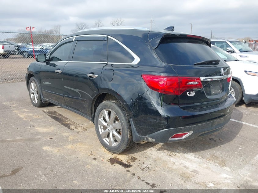 2016 Acura Mdx Advance Entertainment Packages/Advance Package