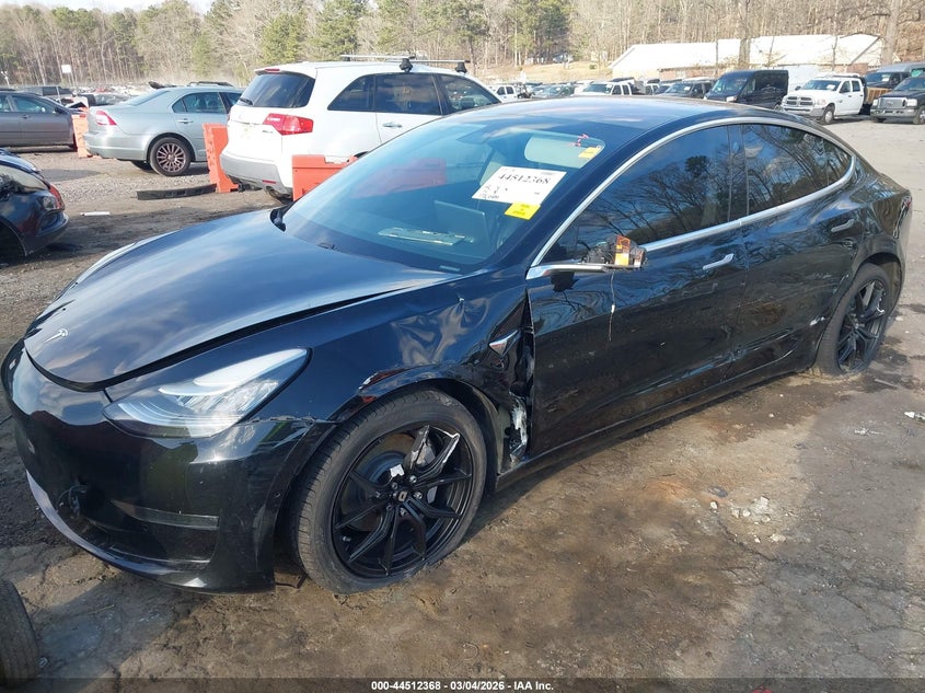 Vin: 5yj3e1ea3kf324506, lot: 45009129, tesla model 3 long range/mid range/standard range/standard range plus 20192