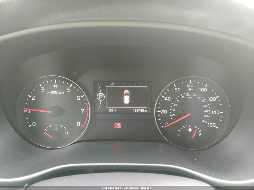 2017 Kia Sportage Sx Turbo VIN: KNDPR3A6XH7261826 Lot: 44512511