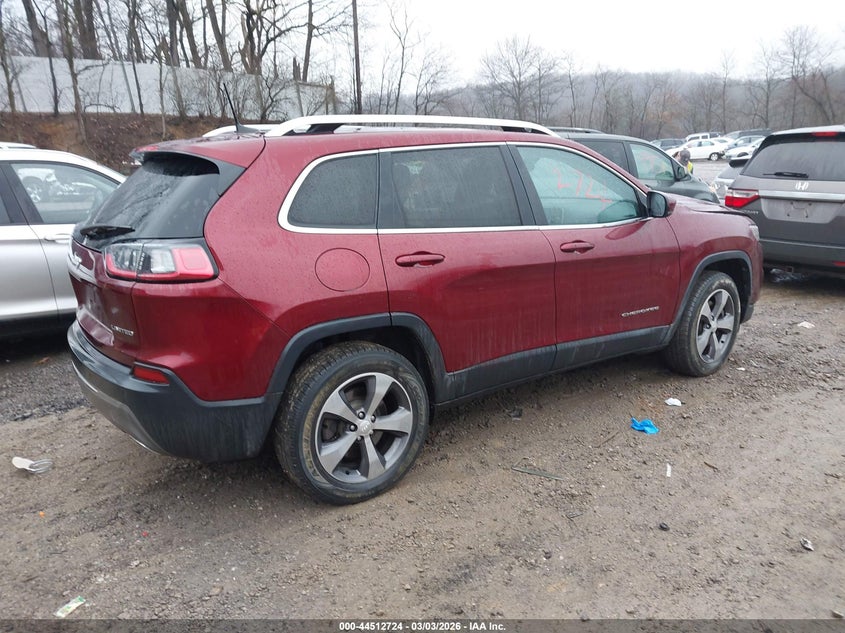 2019 Jeep Cherokee Limited 4X4