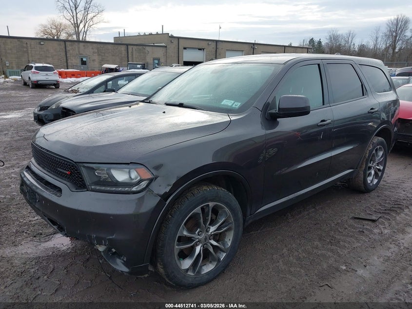 Vin: 1c4rdjdg3lc223774, lot: 45009502, dodge durango gt awd 20202