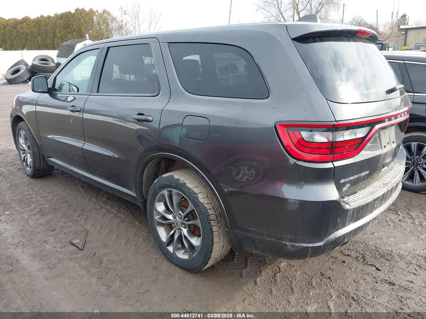 Vin: 1c4rdjdg3lc223774, lot: 45009502, dodge durango gt awd 20203