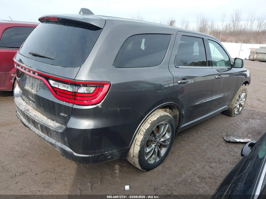 Vin: 1c4rdjdg3lc223774, lot: 45009502, dodge durango gt awd 20204