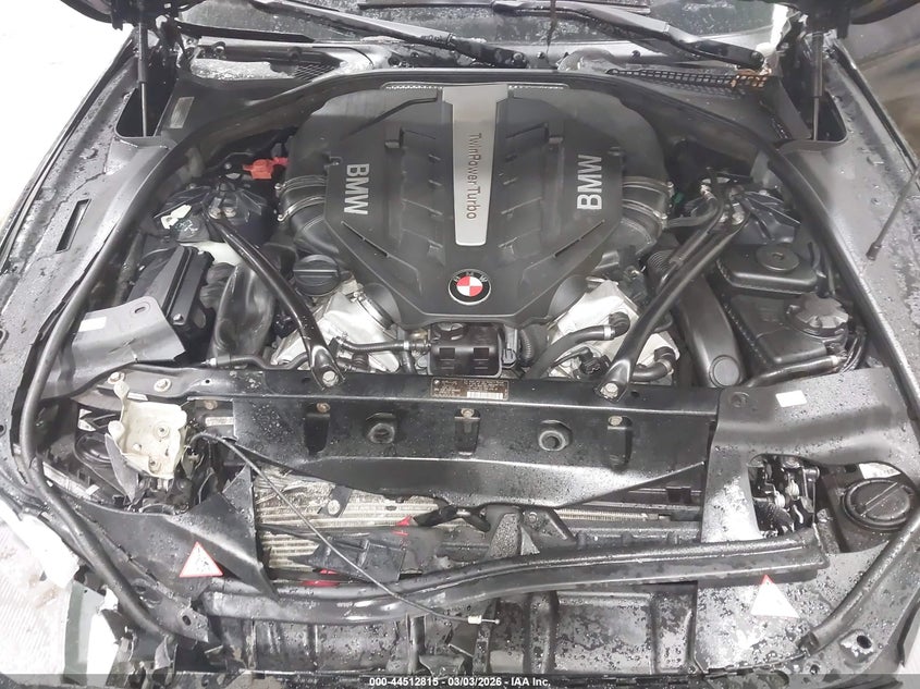 2012 BMW 650I xDrive VIN: WBALZ5C59CC619817 Lot: 44512815