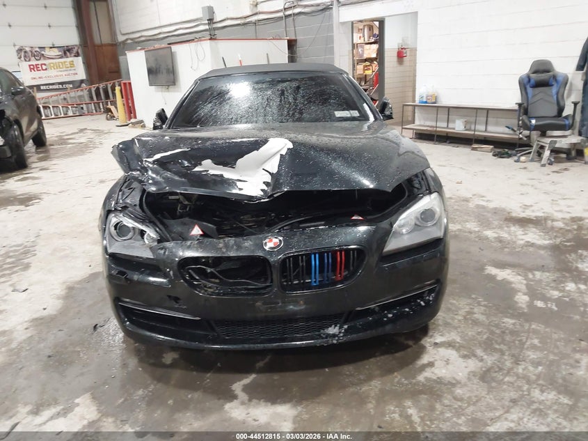 2012 BMW 650I xDrive VIN: WBALZ5C59CC619817 Lot: 44512815