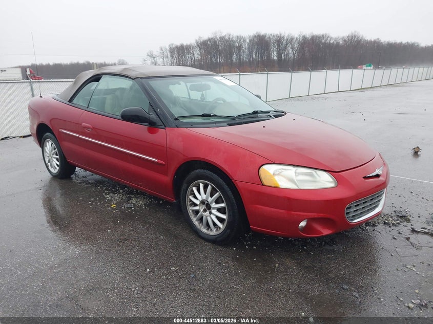 CHRYSLER SEBRING 2002. Lot# 44512883. VIN 1C3EL55R12N211798. Photo 1