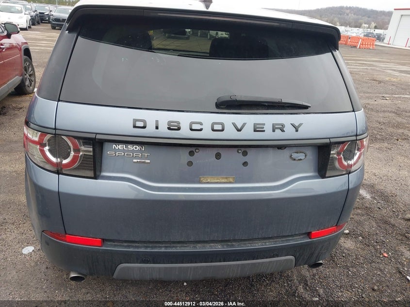 2018 LAND ROVER DISCOVERY SPORT VIN: SALCR2RX5JH732585