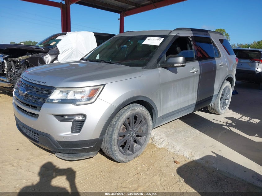 Vin: 1fm5k7d8xjgb39839, lot: 45009758, ford explorer xlt 20182
