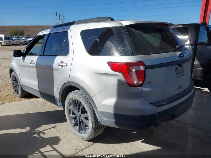 Vin: 1fm5k7d8xjgb39839, lot: 45009758, ford explorer xlt 20183