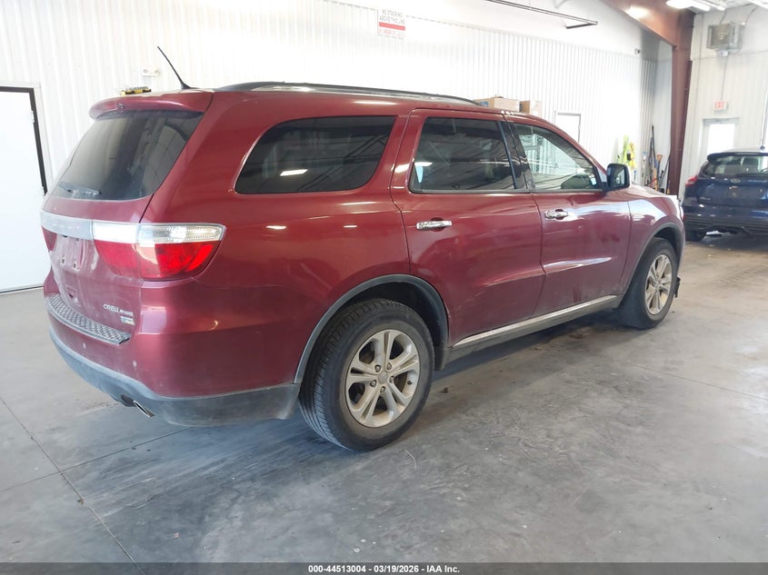 Vin: 1c4rdjdg2dc608549, lot: 45009765, dodge durango crew 20134