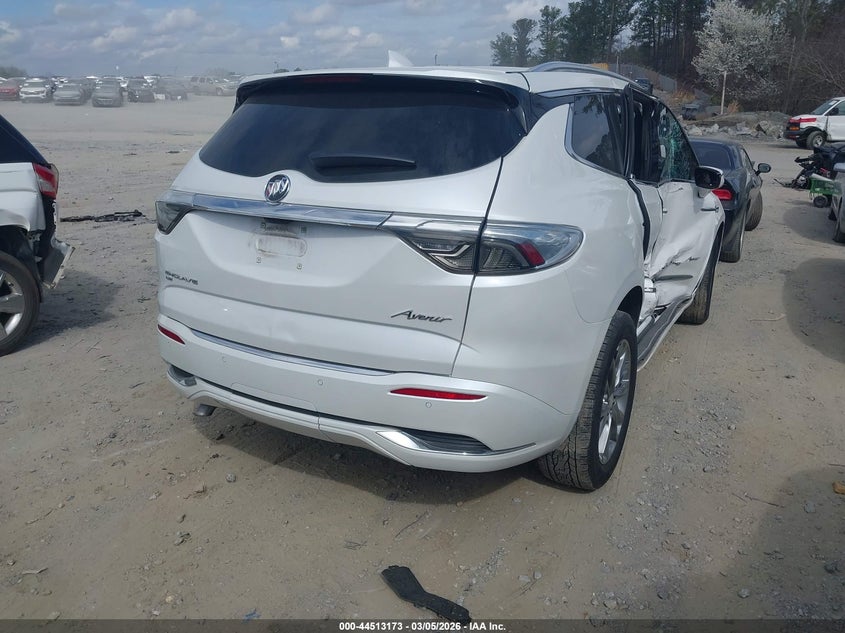 Vin: 5gaevckw2nj110707, lot: 45009933, buick enclave awd avenir 20224