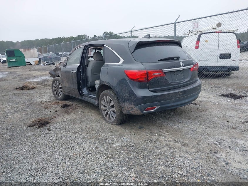 2015 Acura Mdx Technology Package