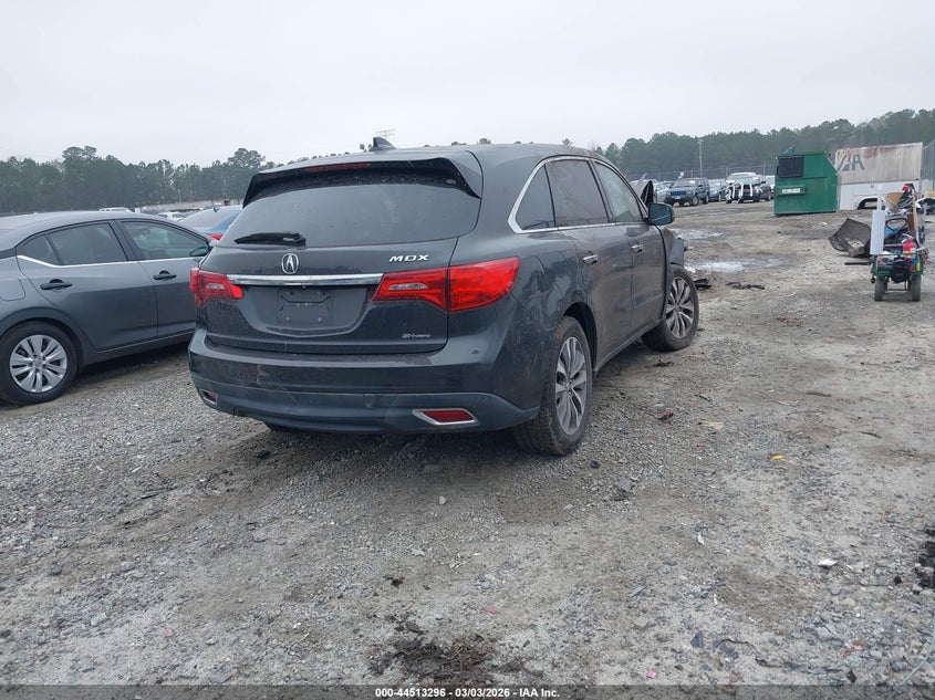 2015 Acura Mdx Technology Package