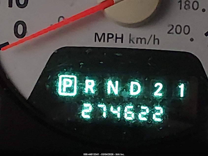 2007 DODGE RAM TRUCK 4.7L V-8 235HP