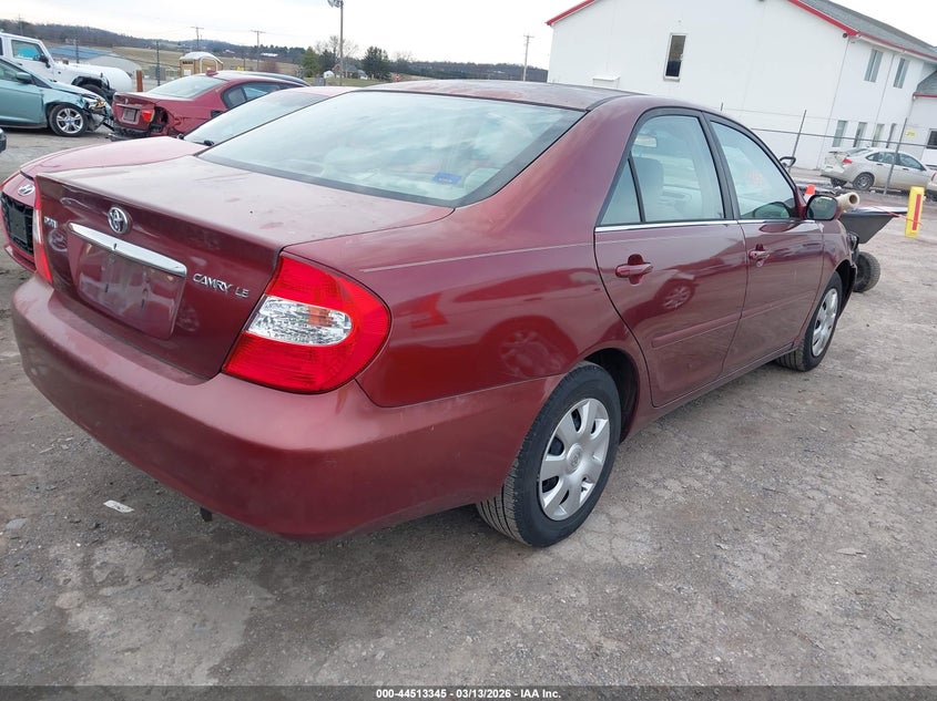 2004 Toyota Camry Le/Se/Std/Xle