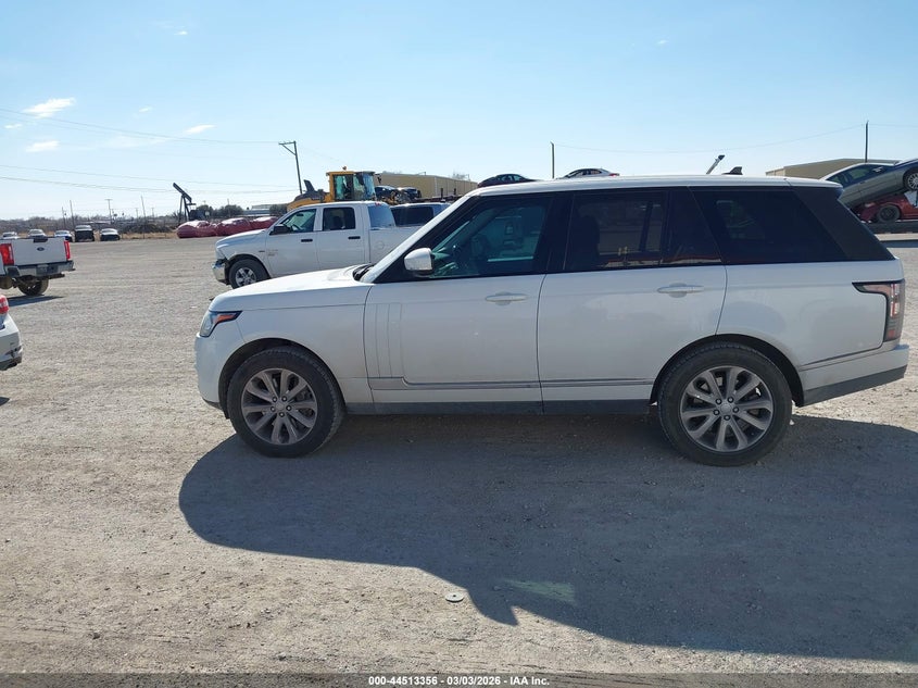 2016 Land Rover Range Rover 3.0L V6 Supercharged Hse VIN: SALGS2PF0GA310483 Lot: 44513356