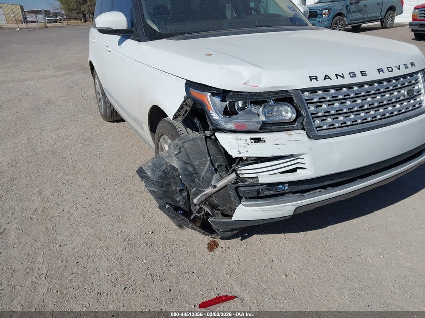 2016 Land Rover Range Rover 3.0L V6 Supercharged Hse VIN: SALGS2PF0GA310483 Lot: 44513356