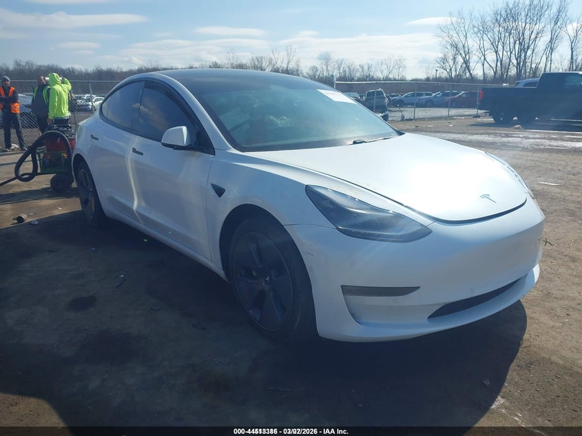 Vin: 5yj3e1eb7mf079656, lot: 45010147, tesla model 3 long range dual motor all-wheel drive 2021 img_1