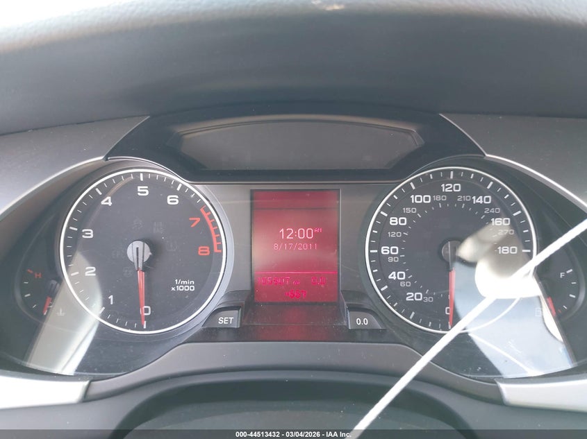 2012 Audi A4 2.0T Premium VIN: WAUBFAFL0CA120634 Lot: 44513432