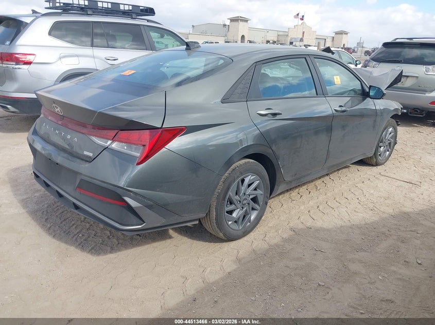 2025 Hyundai Elantra Hybrid Blue