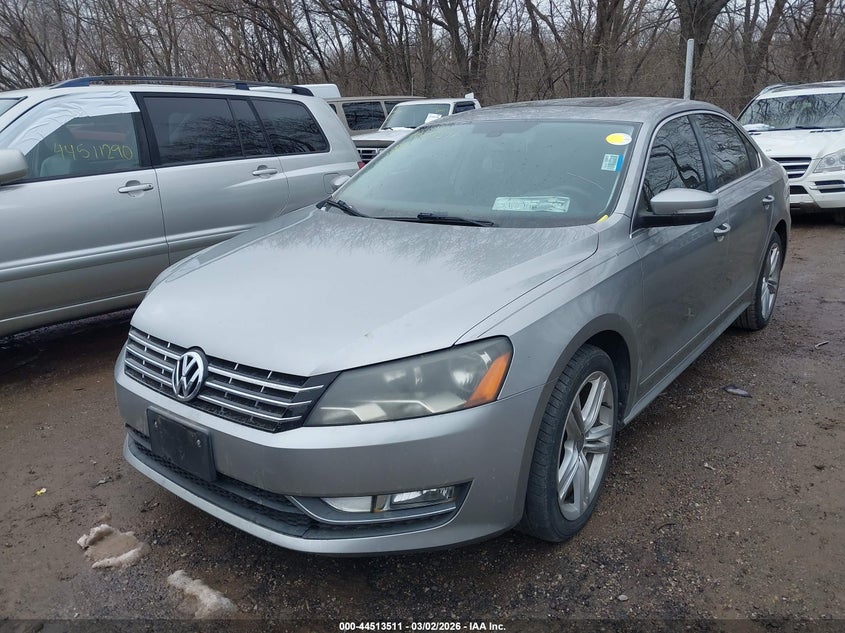 2013 Volkswagen Passat 2.0L Tdi Sel Premium
