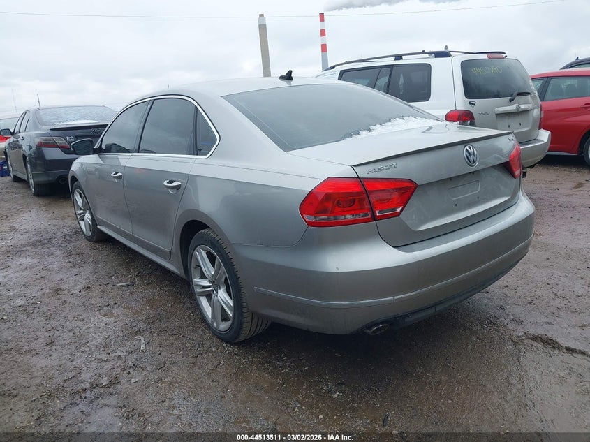 2013 Volkswagen Passat 2.0L Tdi Sel Premium