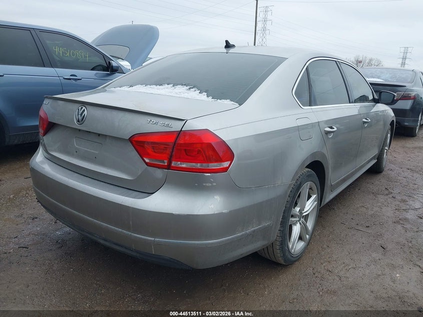 2013 Volkswagen Passat 2.0L Tdi Sel Premium
