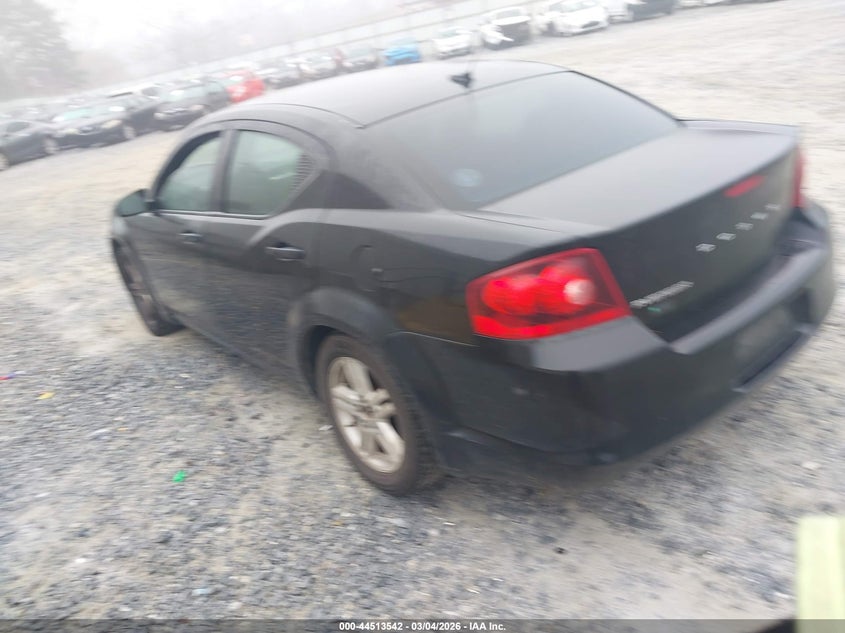 Vin: 1c3cdzab2en105384, lot: 45010303, dodge avenger se 20143