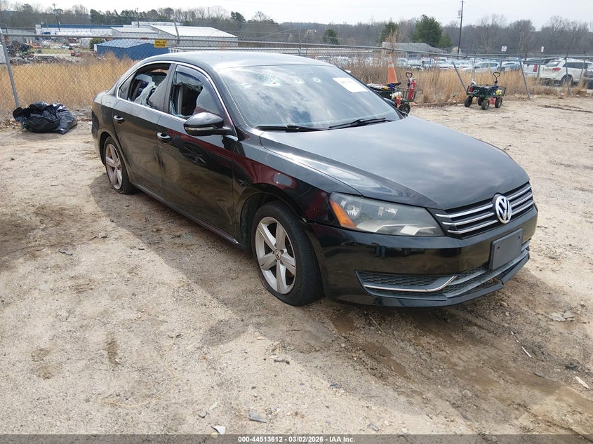 1VWBH7A38CC063298 2012 Volkswagen Passat 2.5L Se auction photo 1