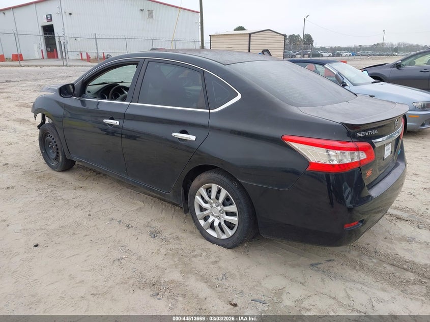 NISSAN SENTRA 2013 VIN 3N1AB7AP9DL772849