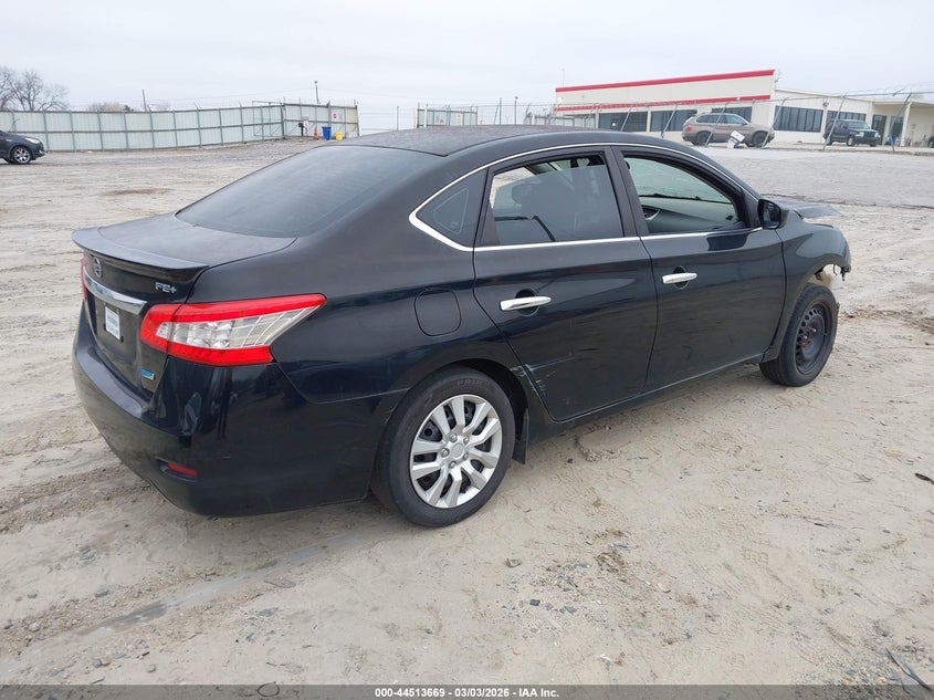 NISSAN SENTRA 2013 VIN 3N1AB7AP9DL772849