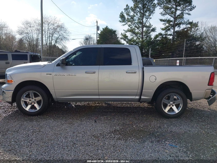 2012 Ram 1500 5.7 Ram Slt Unknown Lot 111044513724 Vin 1C6RD7LT3CS272438