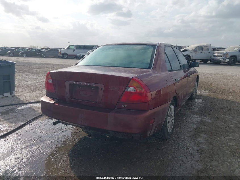 2000 Mitsubishi Mirage De VIN: JA3AY26C8YU012118 Lot: 44513837