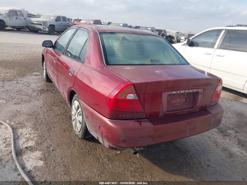 2000 Mitsubishi Mirage De VIN: JA3AY26C8YU012118 Lot: 44513837
