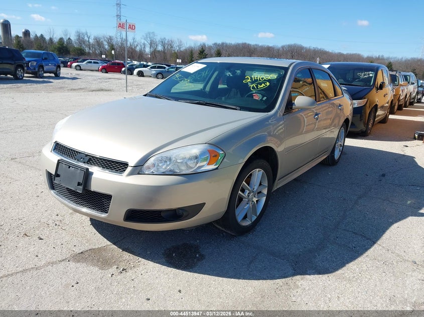 Vin: 2g1wc5e36c1214025, lot: 45010708, chevrolet impala ltz 20122