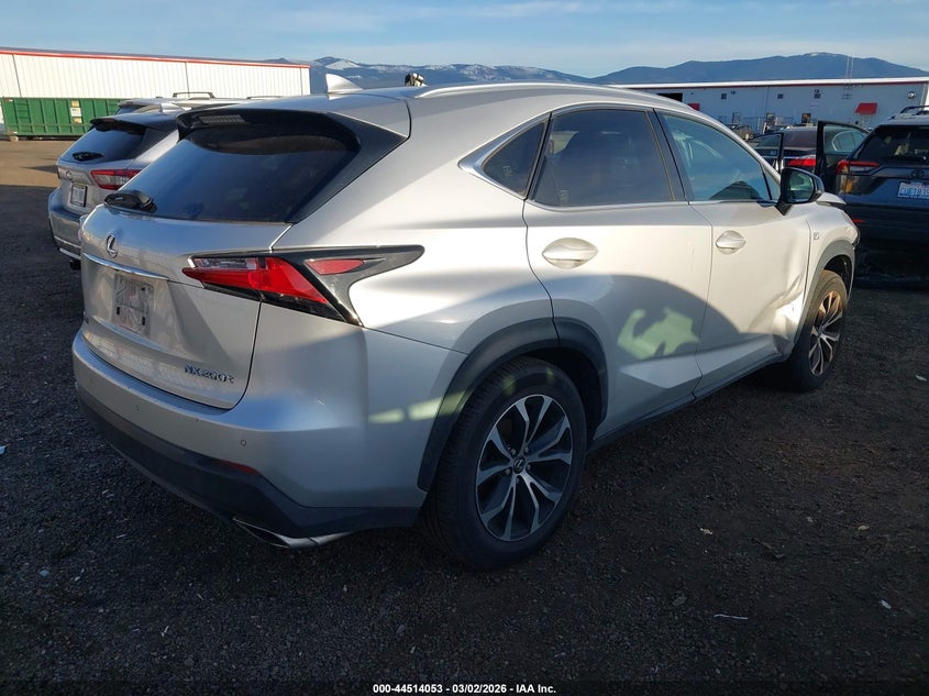 Vin: jtjbarbz7f2002666, lot: 45010814, lexus nx 200t f sport 20154