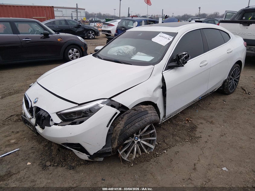 Vin: wba73ak09n7k30656, lot: 45010897, bmw 228 gran coupe i xdrive 20222