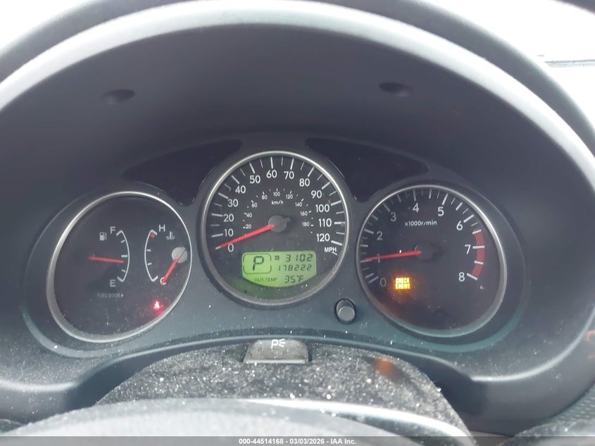 2006 Subaru Forester 2.5X VIN: JF1SG63656H735077 Lot: 44514168