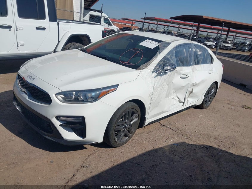 Vin: 3kpf34ad1le246092, lot: 45010983, kia forte gt-line 20202