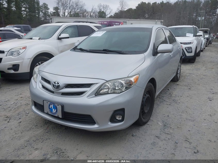 2012 Toyota Corolla 1.8 silver Lot 111044514226 Vin 2T1BU4EE0CC910914