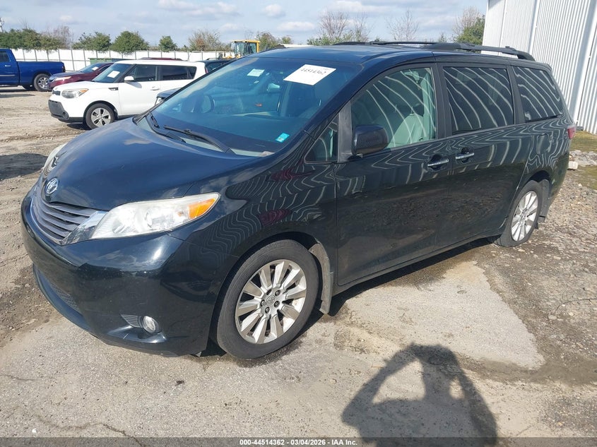 2015 Toyota Sienna Xle Premium 7 Passenger